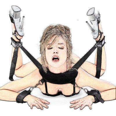 Mouth Gag Sex Toys for Women Couples Handscuff Neck Ankle Cuffs BDSM Bondage Restraints Slave Straps Adult Games Sex Products