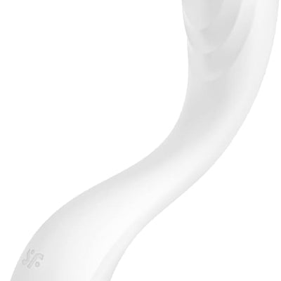Satisfyer Rrrolling Pleasure Vibrator Sex Toy | Adult Toys for Women | Best G-Spot Clit Stimulation | Vibrating Sexual Pleasure Device | Stimulation Vibrators | Woman Sextoy (White)
