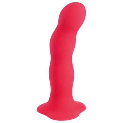Fun Factory Adult Toys | 'Bouncer' Suction Cup Dildo & Strap On Adult Sex Toy | Dildo for Women, Men, and Couples (Bouncer Red)