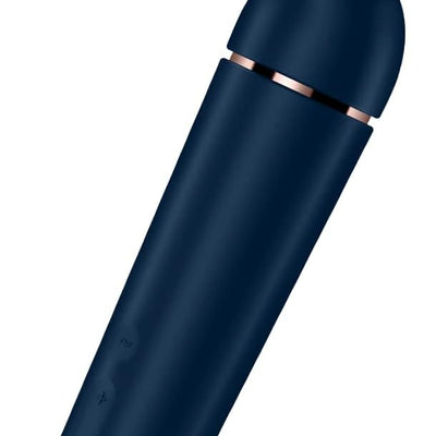 Satisfyer Planet Wand-er Vibrator Sex Toy | Adult Toys for Women | Wand Vibrator with 60 Vibration Combinations | Vibrating Sexual Pleasure Device | Stimulation Vibrators | Sextoy (Blue)