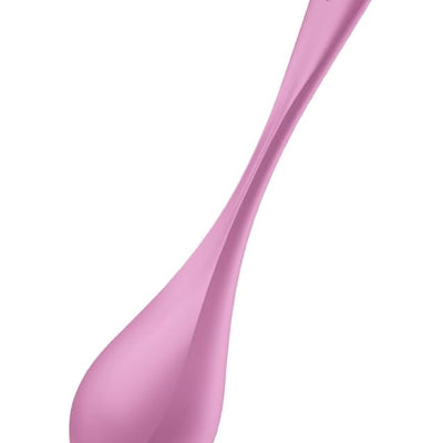 Satisfyer Love Birds 1 Connect App |Vibrating Kegel Balls | 78 Grams |Pelvic Floor Strengthening | G-Spot Stimulation| 12 Vibration Settings | Rechargeable Battery | Skin-Friendly Silicone (Pink)
