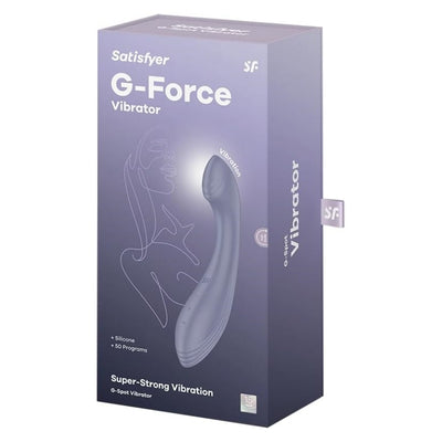 Satisfyer G-Force Vibrator Sex Toy | Adult Toys for Women | Best G-Spot Clitoral Stimulation | Vibrating Sexual Pleasure Device | Stimulation Vibrators | Woman Sextoy (Violet)