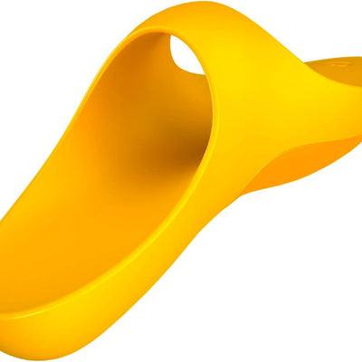 Satisfyer Teaser Vibrator Sex Toy | Adult Toys for Women | Best Clitoral Finger Vibrator | Vibrating Sexual Pleasure Device | Stimulation Vibrators | Woman Sextoy (Dark Yellow)