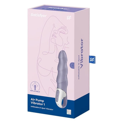 Satisfyer Air Pump Vibrator 1 Vibrator Sex Toy | Adult Toys For Women | Best Quiet Couples Anal Device | Vibrating Sexual Pleasure Device | Stimulation Vibrators | Female Wellness Tools | Woman Sextoy