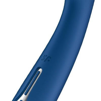 Satisfyer Spinning G-Spot 1 (Blue) Vibrator Sex Toy | Adult Toys for Women | Best G-Spot Stimulation | Vibrating Sexual Pleasure Device | Stimulation Vibrators | Female Wellness Tools | Woman sextoys