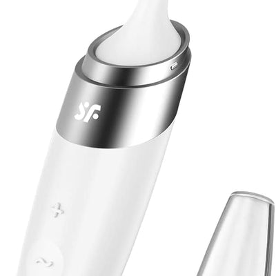 Satisfyer Twirling Delight Vibrator Sex Toy | Adult Toys for Women | Tip Vibrator with 40 Vibration Combinations | Vibrating Sexual Pleasure Device | Stimulation Vibrators (White)