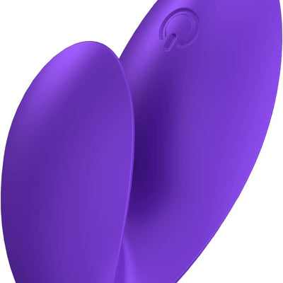 Satisfyer Love Riot Vibrator Sex Toy | Adult Toys for Women | Best Clitoris Finger Vibrator | Vibrating Sexual Pleasure Device | Stimulation Vibrators | Woman Sextoy (Purple)