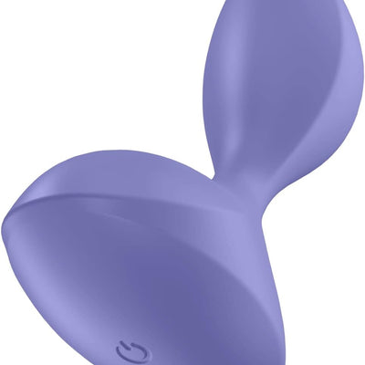 Satisfyer Sweet Seal Connect App | Vibrating Anal Plug | 12 Vibration Programs | Unisex | Rechargeable | Waterproof (IPX7) | Skin-Friendly Silicone (Violet)