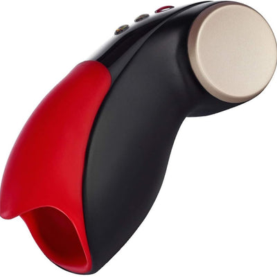 Fun Factory Adult Toys | 'Cobra Libre II' Penis Massager | Male Masturbator Sex Toy for Men | Sex Toys for Women, Men, & Couples (Black/Red)