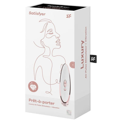 Satisfyer Prêt-à-Porter Vibrator Sex Toy | Adult Toys for Women | Clitoral Stimulation Vibrator | Vibrating Sexual Pleasure Device | Stimulation Vibrators | Female Wellness Tools | Woman Sextoy