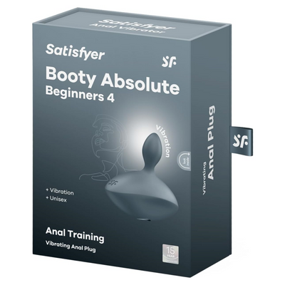 Satisfyer Booty Absolute Beginners 4 Vibrator Sex Toy | Adult Toys for Women & Men | Best Quiet Anal | Vibrating Sexual Pleasure Device | Stimulation Vibrators | Unisex Sextoy