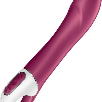 Satisfyer Big Heat Connect App Vibrator Sex Toy | Adult Toys for Women | Best G-Spot Clit Stimulation | Vibrating Sexual Pleasure Device | Stimulation Vibrators | Female Wellness Tools | Woman Sextoy