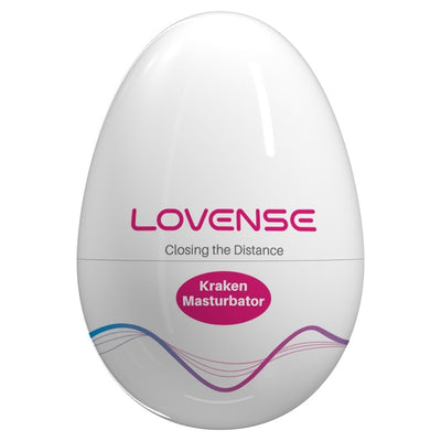 LOVENSE Kraken Male Masturbator Egg, Disposable Pocket Pussy Masturbators Sleeve, Portable Blowjob Adult Male Sex Toys for Men Masturbation,1 Count