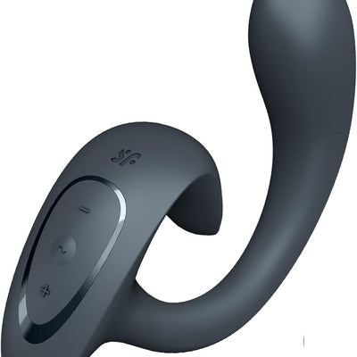 Satisfyer G for Goddess 1 Vibrator Sex Toy | Adult Toys for Women | Rabbit Vibrator with Adjustable Stimulation Angle | Vibrating Sexual Pleasure Device | Stimulation Vibrators (Anthracite)