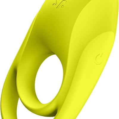 Satisfyer Spectacular Duo | Ring Vibrator | Cock Ring | 12 Vibration Programmes | Waterproof (IPX7) | Rechargeable Battery | Skin-Friendly Silicone