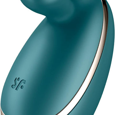 Satisfyer Spot On 1 Vibrator Sex Toy | Adult Toys for Women | Lay-on Vibrator with Magnetic Charging Port | Vibrating Sexual Pleasure Device | Stimulation Vibrators (Petrol)