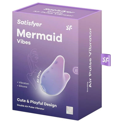 Satisfyer Mermaid Vibes Vibrator Sex Toy | Adult Toys for Women | Best Clitoral Stimulation Vibrator | Vibrating Sexual Pleasure Device | Stimulation Vibrators | Female Wellness Tools | Woman Sextoy