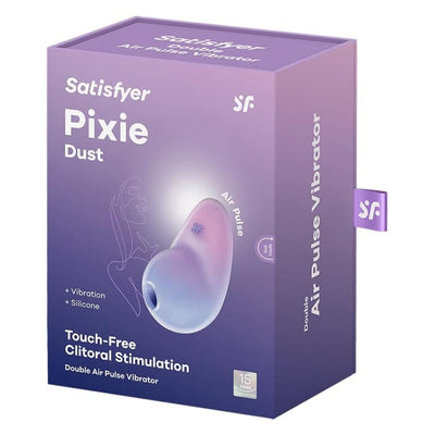 Satisfyer Pixie Dust Vibrator Sex Toy | Adult Toys For Women | Sucking Clitoral Stimulation Vibrator | Vibrating Sexual Pleasure Device | Stimulation Vibrators | Female Wellness Tools | Woman Sextoy