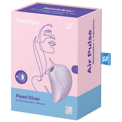 Satisfyer Pearl Diver Vibrator Sex Toy | Adult Toys for Women | Sucking Clitoral Stimulation Vibrator | Vibrating Sexual Pleasure Device | Stimulation Vibrators | Female Wellness Tools | Woman Sextoy
