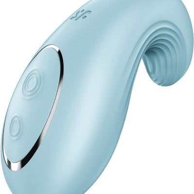 Satisfyer Dipping Delight Vibrator Sex Toy | Adult Toys for Women | Best Sucking Clitoral Stimulation | Vibrating Sexual Pleasure Device | Stimulation Vibrators | Woman Sextoy (Blue)