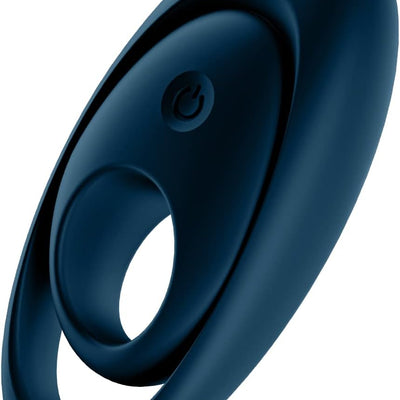 Satisfyer Glorious Duo Cock Ring - Vibrating Penis and Testicle Ring for Longer, Harder, Stronger Erections, Erection Enhancing Penis Ring Plus Vibration - Waterproof, Rechargeable