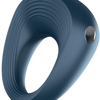 Satisfyer Power Ring Cock Ring | Cock Ring | 10 Vibration Programs | Waterproof (IPX7) | Rechargeable Battery | Skin-Friendly Silicone