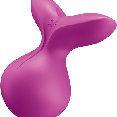 Satisfyer Viva la Vulva 3 Vibrator Sex Toy | Adult Toys for Women | Lay-on Vibrator with 12 Vibration Modes | Vibrating Sexual Pleasure Device | Stimulation Vibrators (Violet)