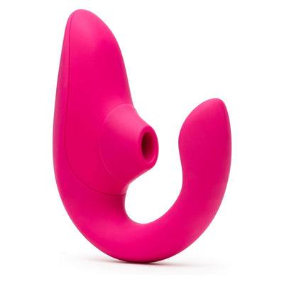 Womanizer Blend Mini Vibrator for Women | G Spot & Clitoral Stimulator Vibrating Dildo | Silicone Rabbit Vibrator Clit Sucker Adult Sex Toy for Women & Couples | Rechargeable Personal Massager | Pink