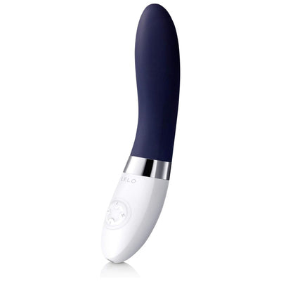 LELO LIV 2 Intimate Electric Gspot Vibrator, Vibrators with Thrilling Vibes and Medium Size to Fit Every Woman, Adult Sex Toys Women, Women Sex Toy Vibrator, G Spot Toy, Vibrators Female, Blue