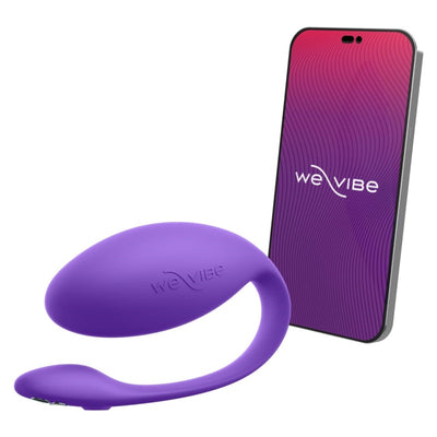 We-Vibe Jive Lite Wearable Panty Vibrator for Women | Discreet App Control G Spot Massager | Long Distance Adult Sex Toys with 10 Intensity Levels | Egg Vibrators Gifts for Female Couples | Purple