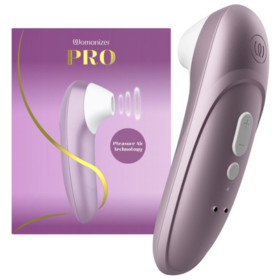 Womanizer Pro Clit Sucker Adult Toys | Clitoris Vibrator for Women and Couples | Vibrating Adult Sex Toy | Clit Stimulator for Woman with 11 Suction Speeds | Waterproof Clitoral Stimulation Massager