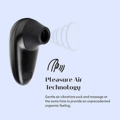 Womanizer Starlet Clitoris Vibrator Sex Toy | Clit Stimulator with 4 Suction Speeds | Vibrating Dildo Adult Toys for Women | Clit Sucker Sexual Pleasure Tools for Women | Personal Massager | Black