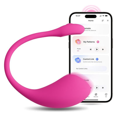 LOVENSE Lush 2 Remote Vibrator with App, Long Distance Remote Controlled G-spot Stimulator Egg Vibrators Bluetooth Adult Sex Toys & Games Powerful Vibrations for Women Couples Discreet Pleasure