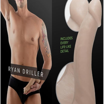 Fleshlight Guys | Ryan Driller Dildo | Hyper Realistic Male Dildo
