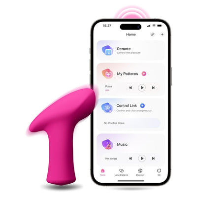 LOVENSE Ambi Mini Bullet Vibrator, Small and Discreet Powerful Stimulator with Long Distance Bluetooth Wireless Control, Hammer Shape to Pinpoint Stimulate