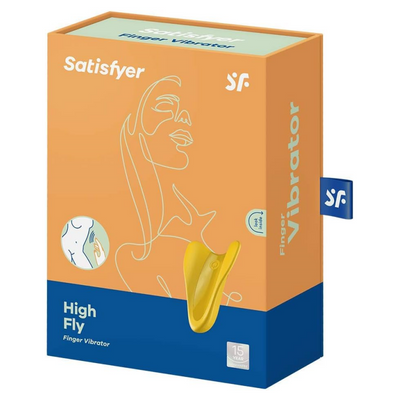 Satisfyer High Fly Vibrator Sex Toy | Adult Toys for Women | Best Couple Vibrator | Vibrating Sexual Pleasure Device | Stimulation Vibrators | Woman Pleasure Sextoy (Yellow)