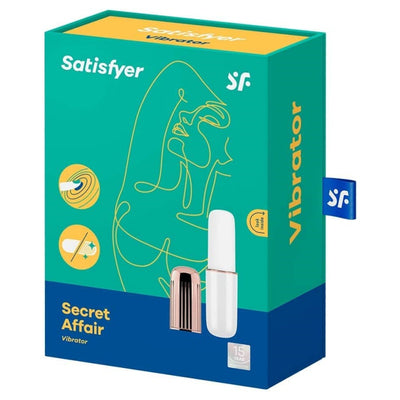 Satisfyer Secret Affair Vibrator Sex Toy | Adult Toys for Women | Mini Clitoral Stimulator | Vibrating Sexual Pleasure Device | Stimulation Vibrators | Female Wellness Tools | Woman Sextoy