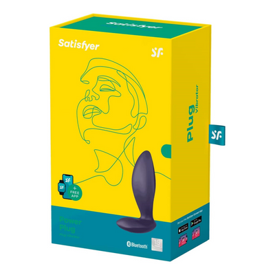 Satisfyer Power Plug Vibrator Sex Toy | Adult Toys for Women | Clitoral Stimulation Vibrator | Vibrating Sexual Pleasure Device | Stimulation Vibrators | Unisex Sextoy