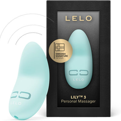 LELO Lily 3 Mini Vibrator for Women Discreet Vibrator Mini Bullet Vibrator with 10 Pleasure Settings Waterproof Vibrator Design, Polar Green