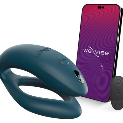We-Vibe Sync O Couples Vibrator | Wearable Remote Control Vibrating Adult Toys | 10 Vibrations | App Controlled G Spot & Clitoral Stimulator | Vibrators for Women | Personal Massager Sex Toy | Green