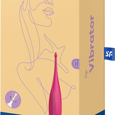 Satisfyer Twirling Fun Vibrator Sex Toy | Adult Toys for Women | Tip Vibrator with Circulating Stimulation Tip | Vibrating Sexual Pleasure Device | Stimulation Vibrators (Magenta)