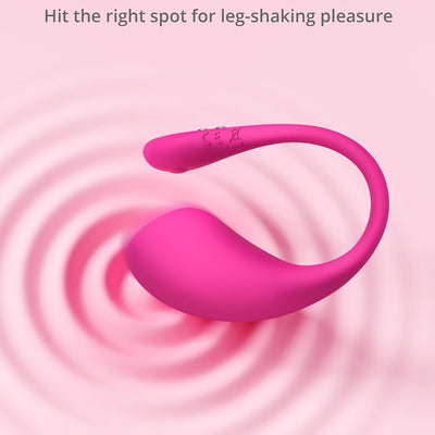 LOVENSE Lush 3 Remote Control Vibrator for Women, Wearable G-spot Vibrators with Remote App Controlled for Female Couples, Discreet Long Distance Adult Sex Toys & Games with Unlimited Vibration Modes