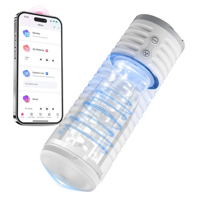 LOVENSE Max 2 Male Masturbator Sex Toys, Automatic Vibration Sex Machine Pocket Pussy with 360 Degree Contractions, Male Stroker Sucking Toys, 3D Realistic Pussy Pocket for Men's Oral Sex Toy