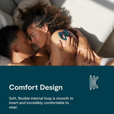 We-Vibe Sync O Couples Vibrator | Wearable Remote Control Vibrating Adult Toys | 10 Vibrations | App Controlled G Spot & Clitoral Stimulator | Vibrators for Women | Personal Massager Sex Toy | Green