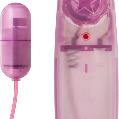 Blush Novelties B Yours Power Bullet Mini - Remote Control Micro Vibrator Bullet - for Vaginal, Nipple Stimulation - Use During Foreplay, Intercourse - Versatile Sex Toy for Beginners Couples