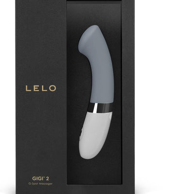 LELO Gigi 2 G Spot Vibrator for Her, Personal Massager, Powerful G Spot Toy with 8 Vibration Patterns, Curved Silent Vibrator for Mind Blowing Fun, Adult Toy, Grey