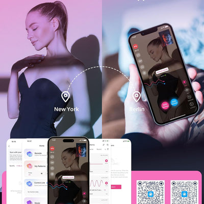 LOVENSE Gemini Vibrating Nipple Clamps, Bluetooth Adjustable Nipple Stimulator with App Remote Control, Rechargeable Sex Toys for Women Men Couples Play Two-Color Gradient