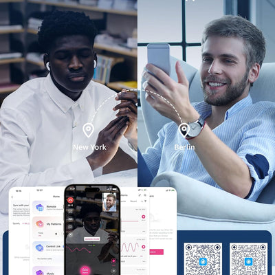 LOVENSE Diamo Vibrating Penis Ring, Cock Ring for Men, Prostate Massager, Long Distance Bluetooth Remote Reach with Music Sync, Partner & App Control, Male Sex Toys