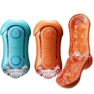 TENGA FLIP ORB Male Masturbator Men Glans Trainer Marbles Stimulate Reusable Pocket Pussy Airflow Suction Control Adult Sex Toys