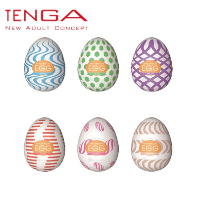 TENGA The New Eggs with Lubricant Masturbation Device Model Simulation Human Vagina Pocket Pussy Sex Toy Adult Product for Man